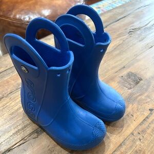 Crocs rain boots